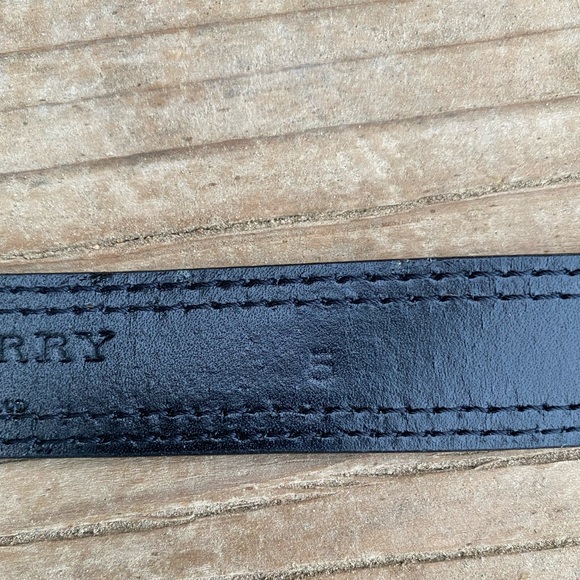 Burberry Black Leather Belt XL - Picture 4 of 8